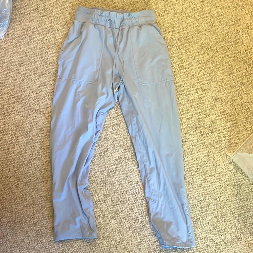 Light blue Lululemon joggers size 4
